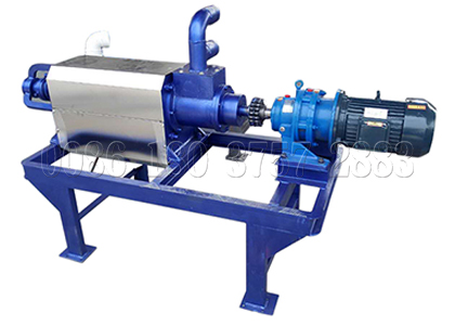 rapid composting separator machine for remove excess water