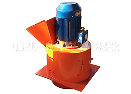 Chain type crusher for organic waste composting