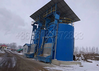 Aerobic fermentation pot for in-vessel static composting