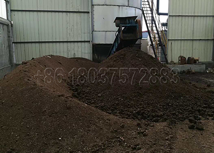 Compost fertilizer produced from Automatic Compost Machine