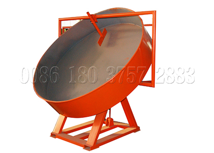 Disc chicken manure granulator