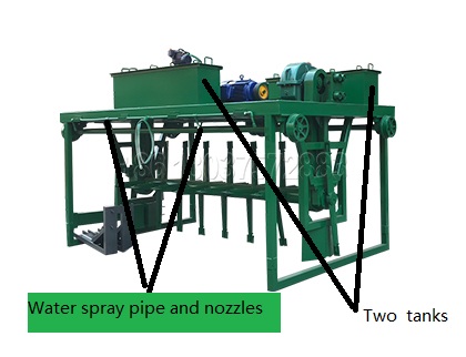 SEEC crusher machine for crushing mulch materials